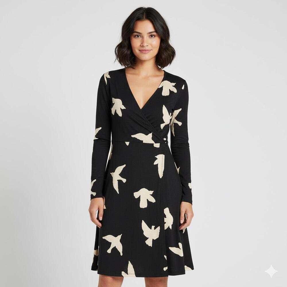 Old Navy Women’s Sparow Wrap Dress SM